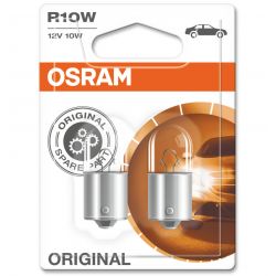 2x ampoules R10W Osram 12V 10W BA15s - 5008-02B - ORIGINAL
