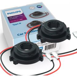 2x RAD D Type LED Connectors LED Accessories - 11014RADX2 Philips