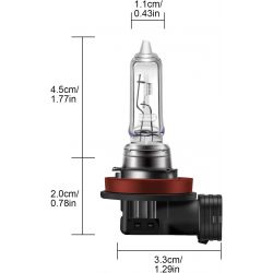 2 x 55w 12v bulbs h11 origin - France-xenon