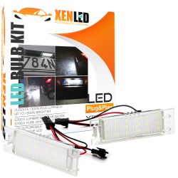 Pack 2 LED modules rear plate Alfa Romeo 147, 156, 159, 166, Brera, Giulietta, Mito, GT, Spider