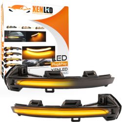 2x Clignotants Rétroviseur LED Dynamique Défilant GOLF 7 - Clignotant Répétiteurs