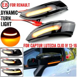 Repetidores dinámica de desplazamiento LED retro Captur - Renault