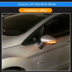 Repeaters dynamic LED backlit scrolling FORD Fiesta 2011 - 2018