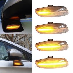 LED parpadea repetidores de luz de desplazamiento dinámico Peugeot 207 308 3008 5008 RCZ