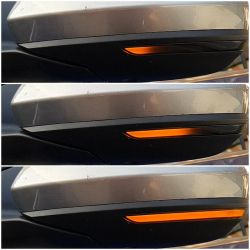 Repetidores dinámica de desplazamiento LED retro iv Megane - Renault
