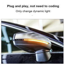 Repeaters dynamic backlighting LED scrolling BMW 5 f07 f10 f11, f0 6