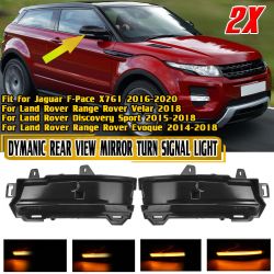 Repeaters LED backlit scrolling dynamic range rover Evoque 2014 - 201