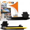 Repetidores LED dinâmicos compatíveis com Audi* A3 S3 RS3 8P2, A4 B8.5, A5 Mk2, A6, A8 Homologado Scrolling Retro - Piscando