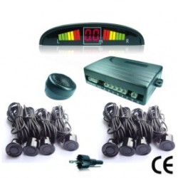 Radar Einparksensoren 8 schwarz - mit Display