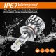 Headlight kit LED bulbs for rover 25 (rf)