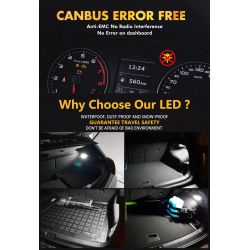 Modulo LED illuminazione bagagliaio Audi A4 B9, Porsche Cayenne, Seat Alhambra / Ateca, Skoda Superb / Rapid