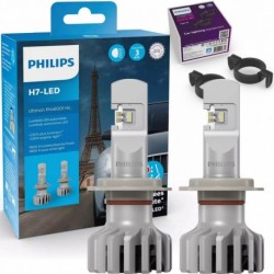 LED Homologué H7 Pro6001 - PEUGEOT 3008 I - Philips Ultinon 11972U6001X2 5800K +230%