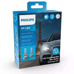 LED Approved H4 Pro6001 - VW beetle cabrio - Philips Ultinon 11342U6001X2 5800K +230%