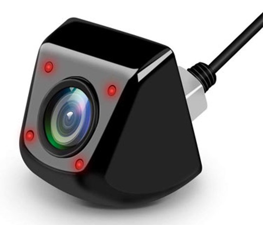 Universal reversing camera - 170° with night vision - LED - CMOS sensor