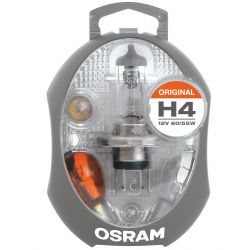Caja de emergencia H4 OSRAM Minibox +5 lámparas auxiliares +3 fusibles