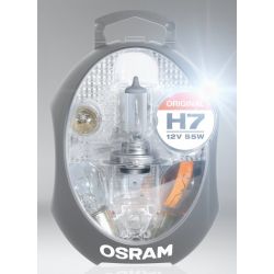 Coffret de secours H7 OSRAM Minibox +5 lampes auxiliaires +3 fusibles