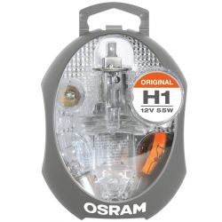 Emergency box H1 4 OSRAM Minibox +5 auxiliary lamps +3 fuses