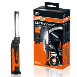 Lámpara de inspección LED OSRAM LEDinspect Pocket Pro 400 LEDIL409 - 2 en 1 Ajustable