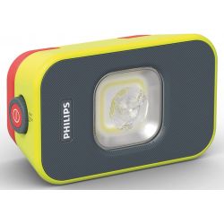 Philips Xperion 6000 Flood Mini LED Work Light, Rechargeable LED Flood Light with Zoomable and Dimmable Light, 500lm