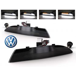 Piscas LED + Luzes diurnas LED Volkswagen Scirocco* - Versão fumê