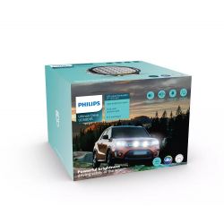 Philips Ultinon Drive UD5001R 9" LED Rotondo Luce Aggiuntiva 215mm - 8000Lms Combo Approvato