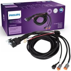Kit de faisceau de câbles pour 2 lampes LED Philips série UD200XL Ultinon Drive UD1002W