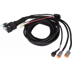 Wiring harness kit for 2 Philips UD200XL Ultinon Drive UD1002W series LED lights