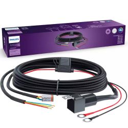 Kit de arnés de cableado para 1 lámpara LED Philips UD500XL Series Ultinon Drive UD1003W - DRL