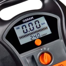 OSRAM TIREinflate 6000, kabelloser, tragbarer und wiederaufladbarer digitaler Kompressor