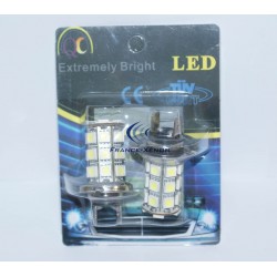 2 x Ampoules H7 LED SMD 27 LED