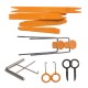 Set 12 disassembly tools trim