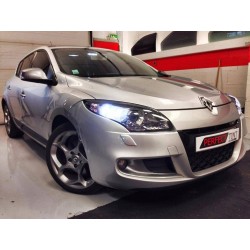 LED-kørelyspakke - Megane 3 V1 - HVID