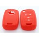 Protective cover key red Opel