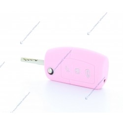 cubierta protectora clave Ford de color rosa
