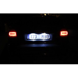 FIAT 500 bagplade LED-pakke - HVID 6000K