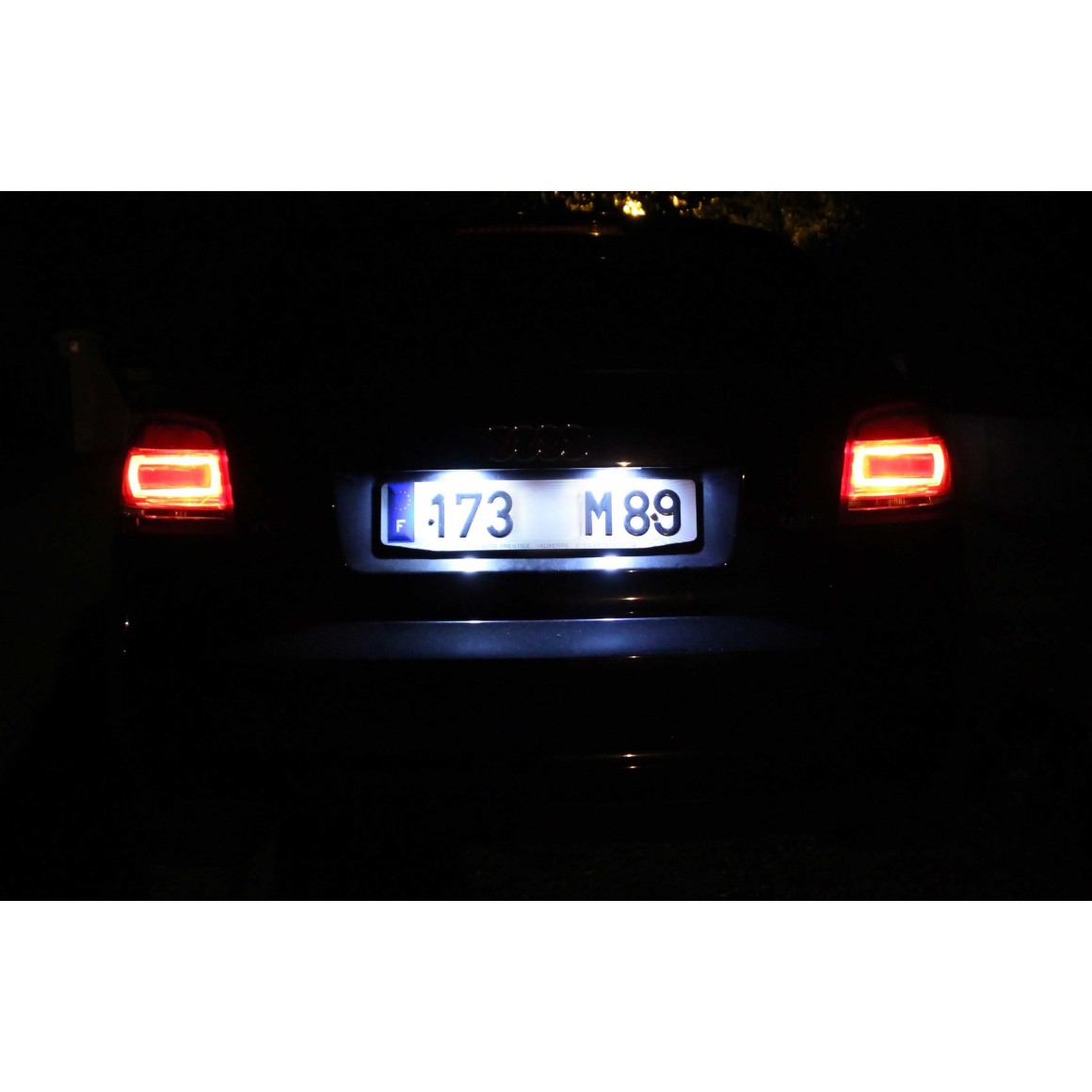 Fiat 500 Ampoule LED plaque immatriculation Blanc Xenon Gamme Canbus Anti-erreur 