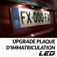 Upgrade LED registration plate a6 before (4a, c4) - audi