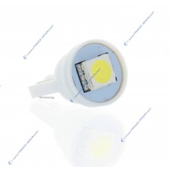 2x Birnen T10 W5W 1SMD WEISS PURE