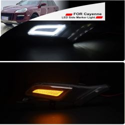 Pack Indicators + Side LED daytime running lights Cayenne 957 - 2007 to 2010