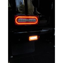 Nebelschlussleuchten + LED-Rückfahrleuchten für Klasse G W463 - getönte Version - rechts + links