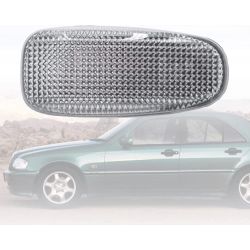 A2108200921 Lente repetidor Mercedes Benz vito / Sprinter, etc. - Versión transparente - sin portalámparas, blanco