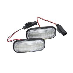 Land Rover Discovery, Freelander and Defender Dynamic LED Side Repeaters - Clear Version