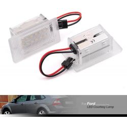 2x Modules LED d'éclairage d'habitacle Ford Focus, Escort, Fiesta et Granada Scorpio - La paire