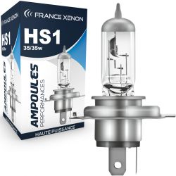 Ampoule HS1 35/35W 12V Halogène ORIGINE PX43t - FRANCE-XENON - Moto