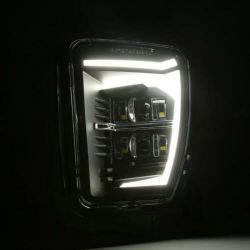 Dodge RAM LED fog light + DRL - 2013 - 2018 - homologated - XenLed - 48W - smoked
