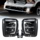 Faro antiniebla LED + luces diurnas Dodge RAM - 2013 - 2018 - homologado - XenLed - 48W - homologado - el par - 2000Lms