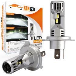 2x ampoules H4 LED Tiny1 Ultima 1880/1300Lms réels 50W CANBUS - XENLED - voiture moto - ratio 1:1 - plug&play