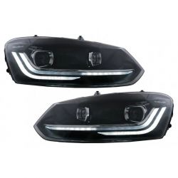 2x dynamische VOLL-LED-FRONTLEUCHTEN - POLO 6R & 6C -  2009-2018 - Dual-LED