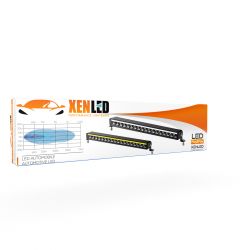 LED bar XENLED - EAGLE 21" - 90W - R149 and R10 approved - 6753Lms LED OSRAM - 5700K - Driving Beam