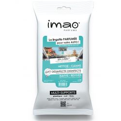 Scented wipes - 33°C in Bali - IMAO - TOP OF THE RANGE - Perfumes x24